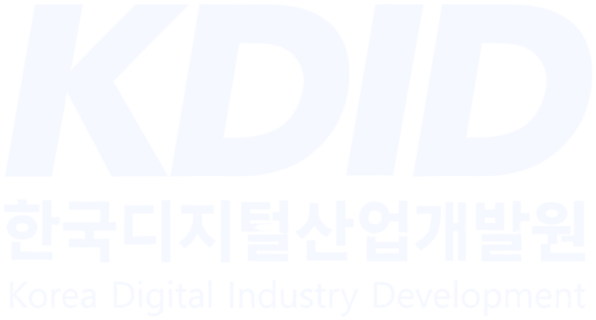 KDID 한국디지털산업개발원 로고